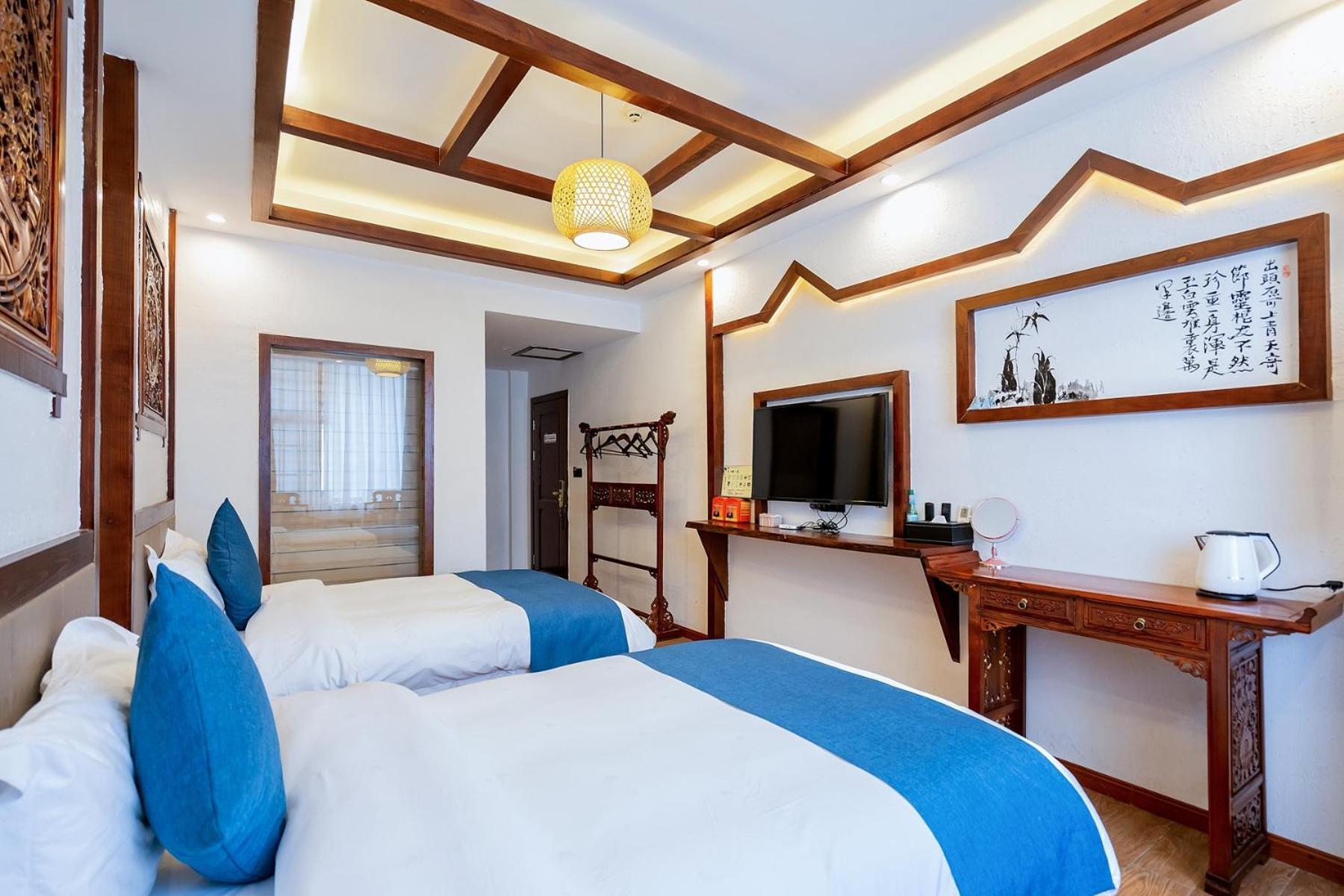 Ferienwohnung 一树一花客栈眷恋店 Wulingyuan Exterior foto