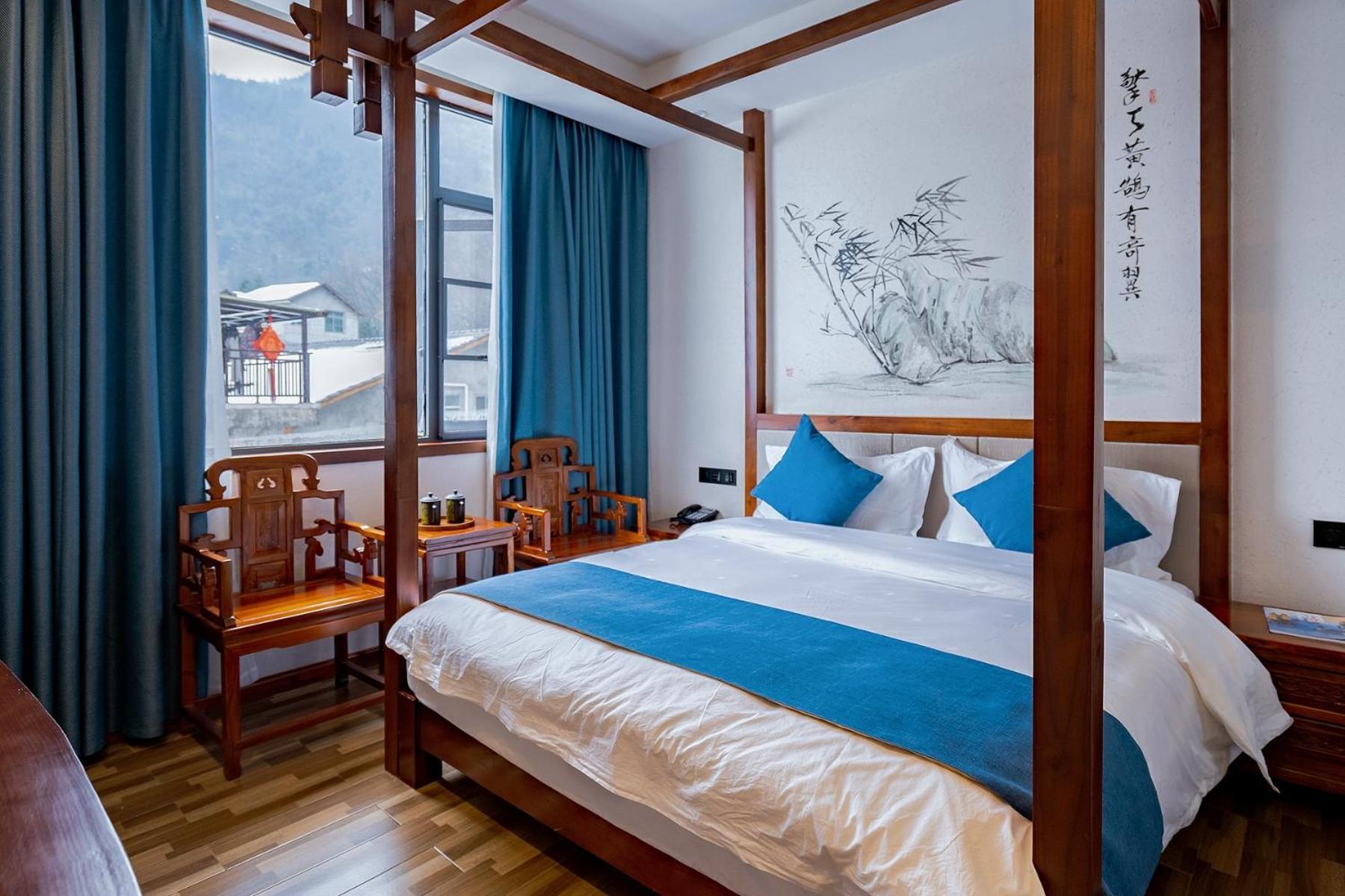 Ferienwohnung 一树一花客栈眷恋店 Wulingyuan Exterior foto